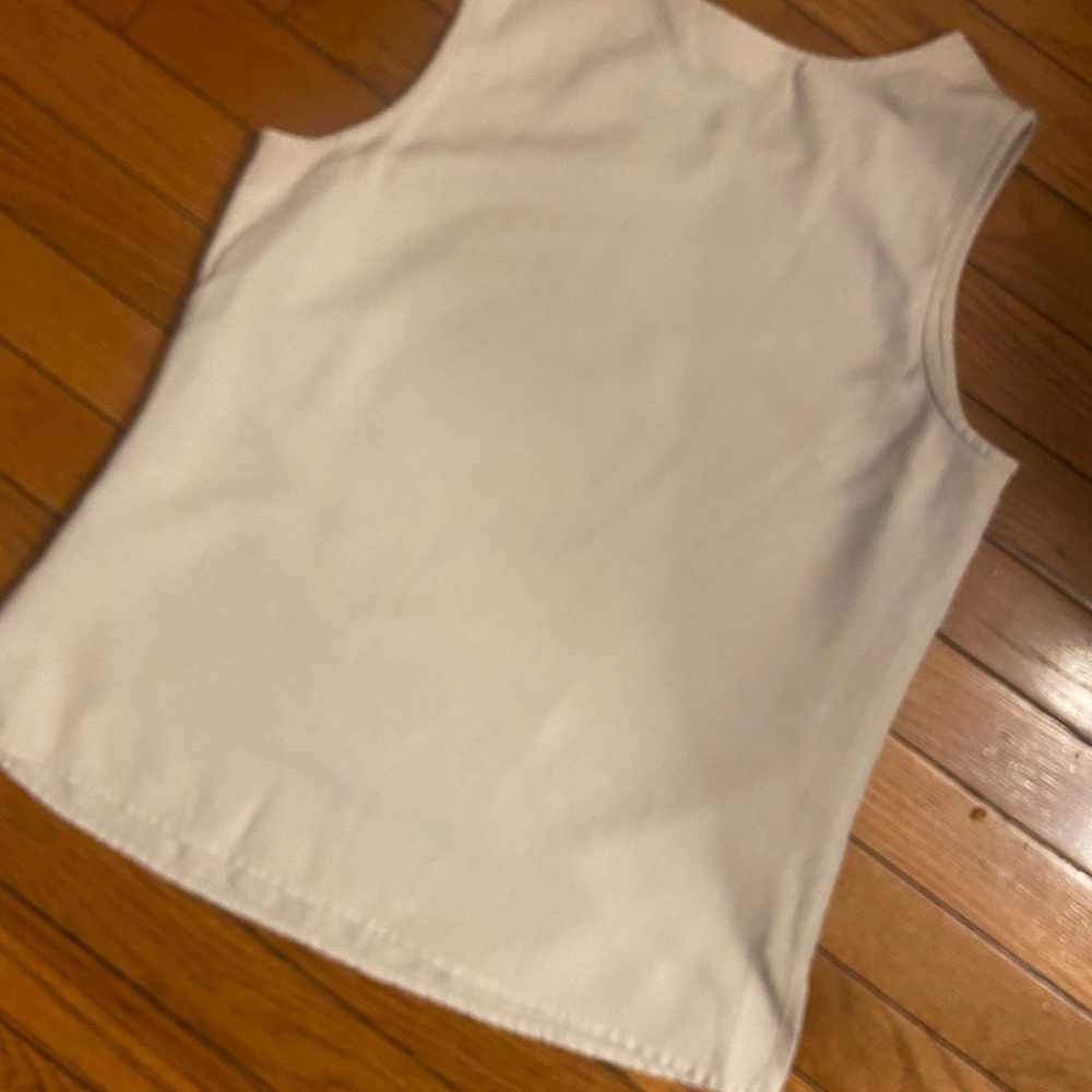 Croft & Barrow Sleeveless Decorated Blouse Size S